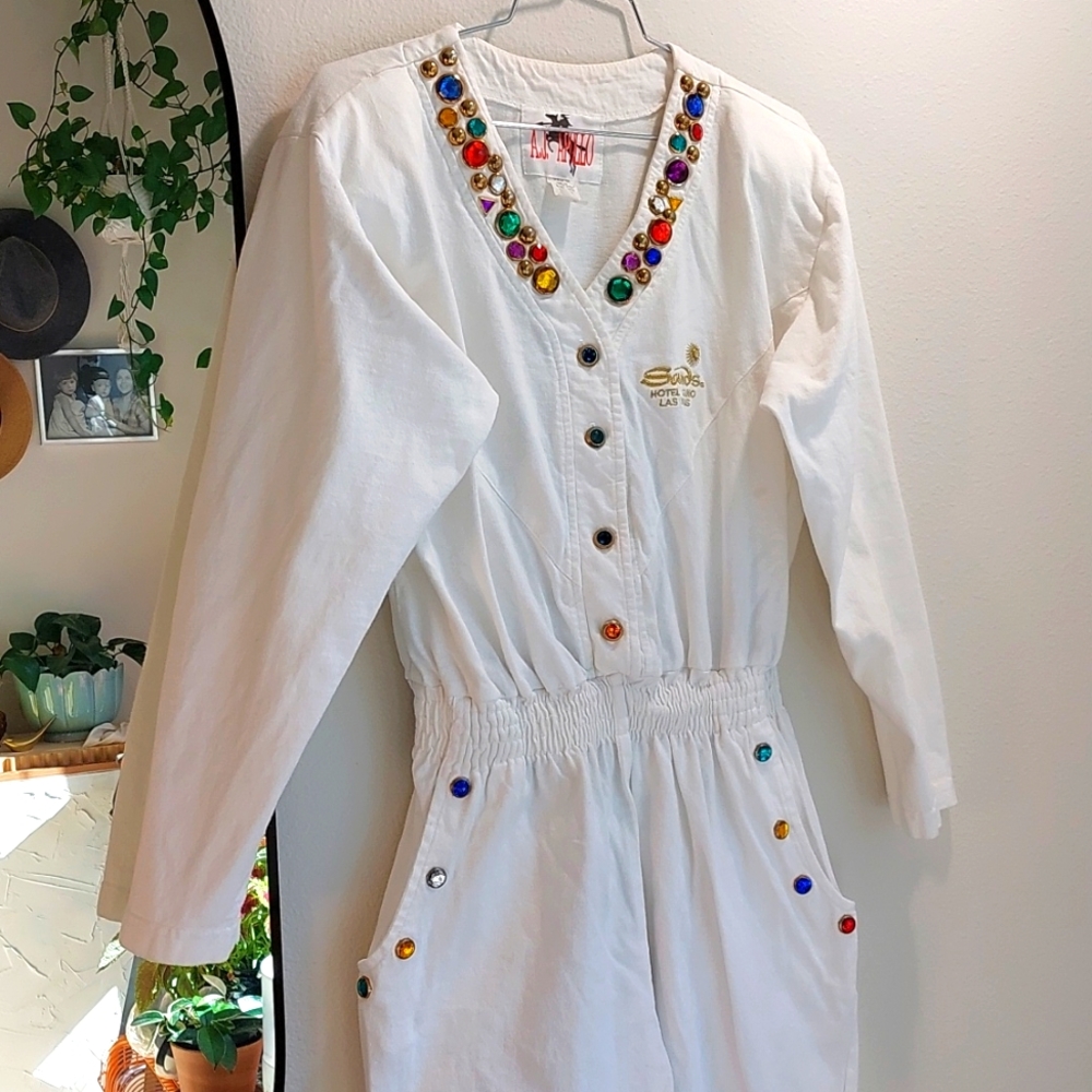 Vintage 90s Sands Casino Jumpsuit